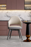 VARENO Modern Leather Dining Chair