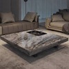 MARVIO Modern Sintered Stone Coffee Table