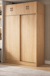MORICA Contemporary Wooden Wardrobe