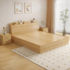 TAVIRO Contemporary Wooden Bed Frame