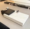 LUXORA Modern Sintered Stone Coffee Table