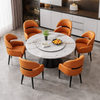 ELVARO Modern Leather Dining Chair