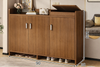 VARENO Contemporary Wooden Shoe Cabinet
