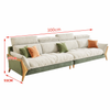 AVIRO Japandi Fabric Sofa
