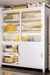 ORVENA Contemporary Metal Storage Cabinet