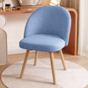 NAVIRO Scandinavian Fabric Dining Chair