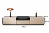 LUNARO Contemporary Sintered Stone TV Console