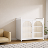 VELORA Contemporary Metal Storage Cabinet