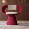 ELARA Minimalistic Fabric Vanity Chair