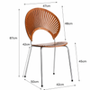 SHELLA Leather Dining Chair