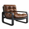 VELINO Modern Leather Armchair