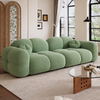 NORVIA Scandinavian Fabric Sofa