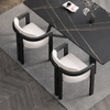 AVETRO Wabi Sabi Boucle Dining Chair