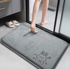 VAREN Scandinavian Fabric Bath Mat