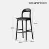 ARVINO Scandinavian Wooden Bar Stool