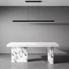 LIVARO Modern Sintered Stone Dining Table