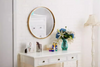 ELVAR Modern Metal Bathroom Mirror