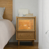 RAVENO Japandi Wooden Nightstand
