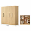 FERON Contemporary Wooden Storage Cabinet