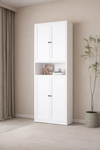 NORVEX Contemporary Metal Bookcase