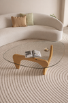 AVIRO Contemporary Marble Coffee Table