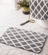 SELORA Contemporary Fabric Bath Mat