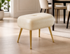 LORVEX Contemporary Leather Bench