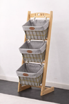 LUNORA Scandinavian Fabric Laundry Hamper