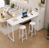 LUMIRA Contemporary Wooden Bar Table