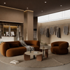 ELARO Contemporary Velvet Sofa