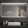 LUMIRA Contemporary Glass Bathroom Mirror