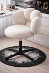 CERIVA Minimalistic Boucle Vanity Stool