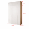 NORVA Contemporary Wooden Wardrobe