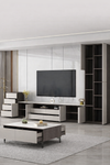NORIVA Contemporary Sintered Stone TV Console