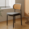 MANSPHIL Stackable Rattan-Style Armchair