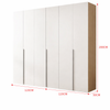 NORVA Contemporary Wooden Wardrobe