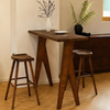 LORVAN Wabi Sabi Wooden Bar Table