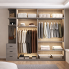 NORIVA Contemporary Wooden Wardrobe