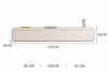 ALVORA Contemporary Sintered Stone TV Console