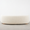 CREMO Scandinavian Boucle Sofa