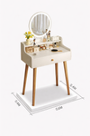 NELORA Contemporary Wooden Dressing Table