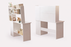CALINO Scandinavian Wooden Desk