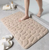 SAVREN Contemporary Fabric Bath Mat