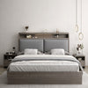 XINAO Modern Minimalist Wooden Storage Bed Frame