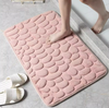 SAVREN Contemporary Fabric Bath Mat