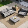 LANOVA Scandinavian Rattan Outdoor Sofa