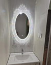 TWILIO Modern Glass Wall Mirror