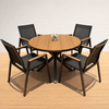 NORVEX Scandinavian Plastic Outdoor Dining Set