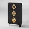 MORIVA Contemporary Wooden Shoe Cabinet