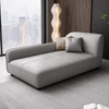 LORVIA Modern Leather Chaise Lounge
